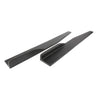 UK Cars 74.5cm Carbon Fiber Side Skirt Rocker Diffuser Spoiler