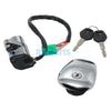 Suzuki VS700 Intruder 1986-1987 Ignition Key Switch & Fuel Gas Cap Set