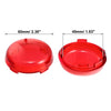 Harley Dyna Street Glide Red 4pcs Turn Signal Light Lens Covers Front Rear