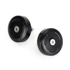 Tiger 800, XCX, XCA, XRX 2 x Frame Plug Cover Caps Black (2011-2018)