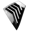 Nissan Sentra Gloss Black Rear Side Window Louvers (2020-2024)