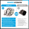 Mitsubishi Pajero NF NJ NK NL V6 6G72 3.0L Petrol 90A Alternator (88-97)