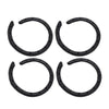 Car Truck Suspension Shock Absorber 4 x Coil Spring Rubber Sleeve Seat Cushion