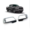 Dodge Ram 1500 2 x Chrome Rearview Mirror Side Covers (2019-2024)