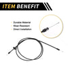 Ford F-250 F-350 F-450 Super Duty Hood Latch Release Cable (2011-2016)
