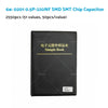 SMD/SMT Capacitor Chip Resistor Samples Book Kit 0201/0402/0603/0805/1206