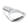Harley XL1200 Chrome Right Side Battery Cover Trim & Oil Dipstick Bezel Kit