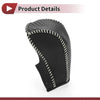 Chevrolet Cruze Gear Shift Knob Cover Carbon Fiber Beige Faux Leather