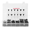 Car Auto Body 240 Pcs Plastic Push Pin Rivet Fasteners Clips