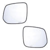 Side Mirror Glass Lens Manual Pair Fits Isuzu D-Max Pickup Truck UTE 2011-19 D06