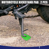 Motorcycle Kickstand Pad Support Plate 2 x Side Stand Extension