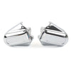 Harley Softail FLSTC FLSTN Rear Axle Covers  Chrome (2000-2017)