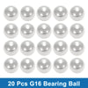 G16 Bearing Ball / 13.5mm / G16 Precision Ball Silver Tone 20 Pcs