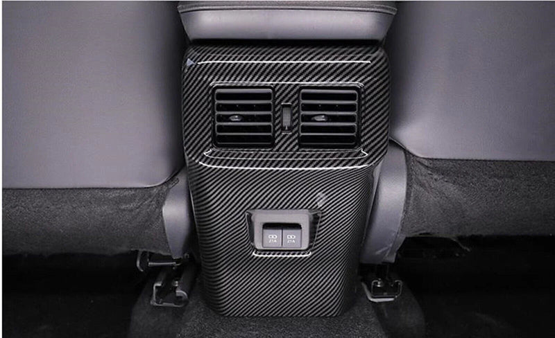 Toyota Rav4 (2019-2023) Carbon 1pc Rear Seat Air Vent Trim