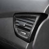 Hyundai Veloster 11-17 Real Carbon Fiber Dashboard Side Air Vent Cover Trim
