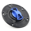Ducati Panigale 899 959 1199 Blue Fuel Gas Tank Cap Cover (2012-2019)