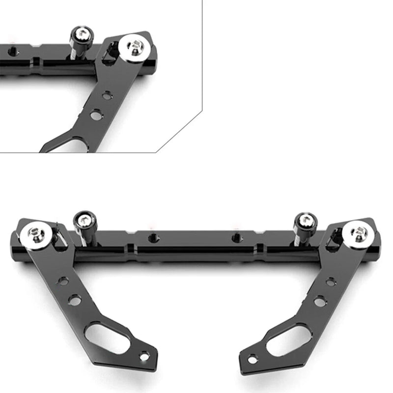 Motorcycle 7/8" CNC Black Handlebar Balance Cross Bar Lever