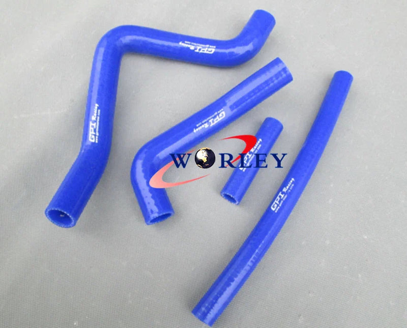 Kawasaki KX125 Silicone Radiator Hose Kit (1999-2002)
