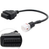 Yamaha Motorcycle 4 Pin to OBD2 Diagnostic Tool Code Reader Adapter Cable