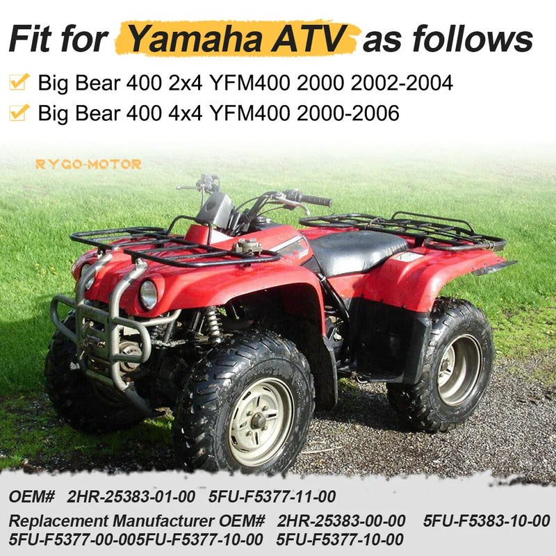 Yamaha Big Bear 400 YFM400 2 x Rear Wheel Hubs (2000–2006)
