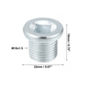 Volvo 260 Engine Oil Drain Plug Screw with Seal Ring