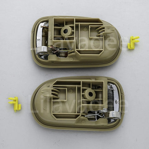 98-06 Ford Laser Tierra Courier Mazda 323 Bravo Inner Door Handle Pair