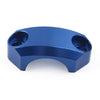 Motocross MX Enduro Bike 22mm Master Cylinder Perch Clamp Cover Blue