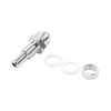 Universal 8AN Male Flare Bulkhead to 3/8" Hose Barb Fuel Tank Fitting (N/A)