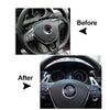 VW Tiguan Golf 7 Passat B8 Blue Steering Wheel Paddle Shifter Extensions