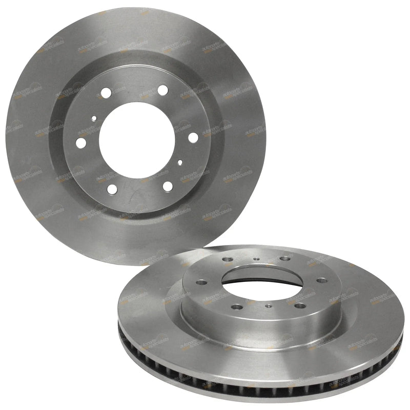 Mitsubishi Pajero NS NT NW Front Brake Disc Rotors (2006-2014)