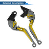 Honda X11 (1999-2002) - Titanium Gold Tone Adjustable Brake Clutch Levers