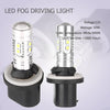 Car Driving Lamp 880 6000K 1 Pair 360�� LED Fog Light Bulbs