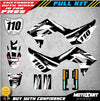 Honda CRF 110 (2019-2020) SAFARI STYLE Stickers Custom Graphics Full Kit