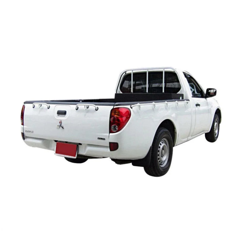 LH+RH Tail Lights Cover Trim Chrome Fits Mitsubishi L200 Triton UTE 2005-14 EBDE