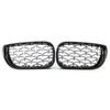 BMW E46 2002-2005 Front Grille Diamond Meteor Style Trim Black