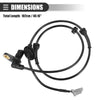 Nissan X-Trail T30 2.5L Front Wheel Speed Sensors (2003-2007)