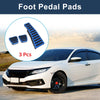 Honda Civic (2006-2009) Blue 3 x Manual Foot Accelerator Pedal Covers