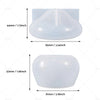 Candy Jewelry Storage Mushroom Jars Silicone Epoxy Resin Mold