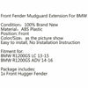 BMW R1200GS (2013-2018), 1250GS Front Fender Extension (2019-2023)