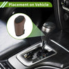 Chevrolet Malibu Brown Carbon Fiber Black Gear Shift Knob Cover