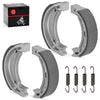 Yamaha Trailway 200 TW200 Serow 225 PW80 2 x Rear Brake Shoes (1985–2002)