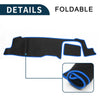 Suzuki MR52S / MR92S (2020-2024) Black Blue 1 Set Dashboard Cover Mat