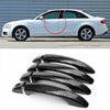Audi A4 A4L Carbon Fiber Door Handle Trim (2013-2016)