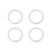 BMW 10 x M16 Silver Tone Oil Drain Plug Gaskets (No.07119963252)