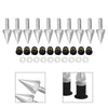 Motorcycle - 10 Pcs Silver 5MM Windshield Spike Bolts