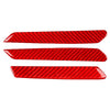 Volkswagen Passat B5 Red Front Rear Door Handle Cover Trim (2001-2005)