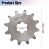 Dirt Bike Mini Bike 1 Set 420 12T 17mm Motorcycle Front Engine Sprocket