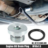 BMW 545i 550i 650i M18x1.5 Steel Engine Oil Drain Plug Screw (2004-2010)