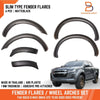 Isuzu D-Max 3" Slim Matte Black Fender Flares (2020-2023)