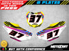 Honda CRF 125 2019-2020 - NEON STYLE Stickers Custom Number Plates